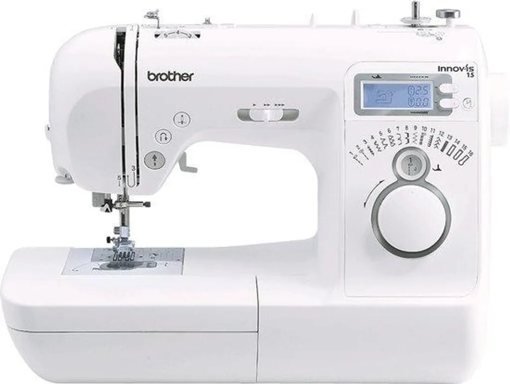 Machine à coudre Brother NV15 pour débutant, couture facile écran LCD