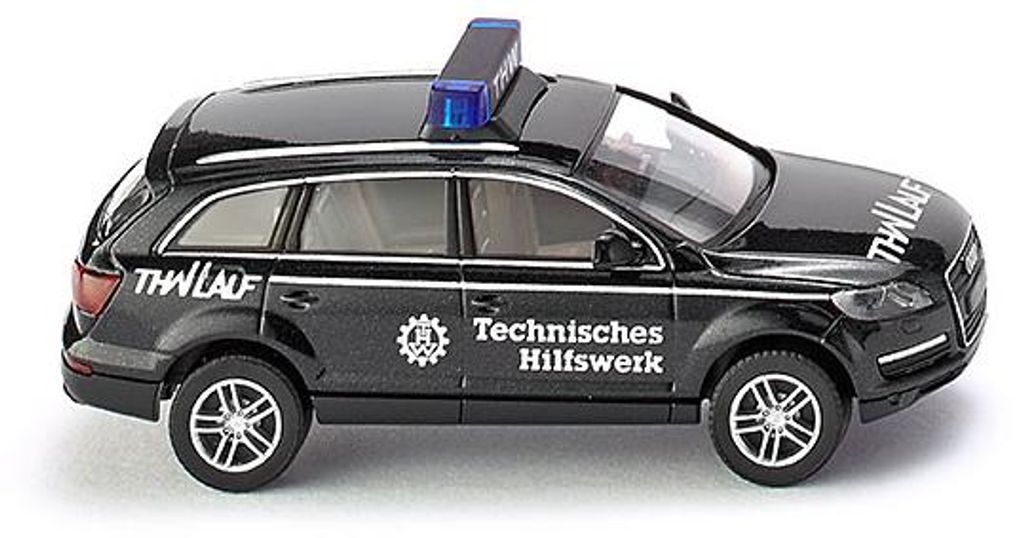 Wiking PKW Audi Q7 THW Technisches Hilfswerk Produktbild 