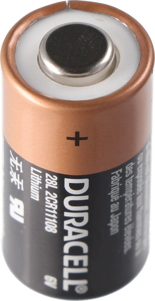 Duracell Photobatterie PX28L Lithium 6V 150mAh, 2CR11108, Produktbild 