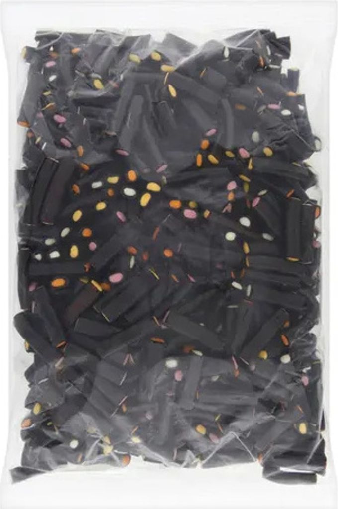 Haribo Konfekt-Stangen-Stücke Kilo-Ware 3kg, Lakritz