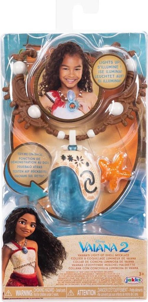 Disney Vaiana - Świecący naszyjnik z muszelek Vaiana Zdjęcie produktu 