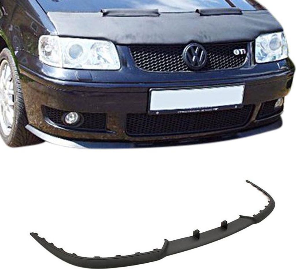 Cup Spoiler Lippe Spoilerlippe Frontspoiler Stoßstange für VW Polo 6N / 6N2
