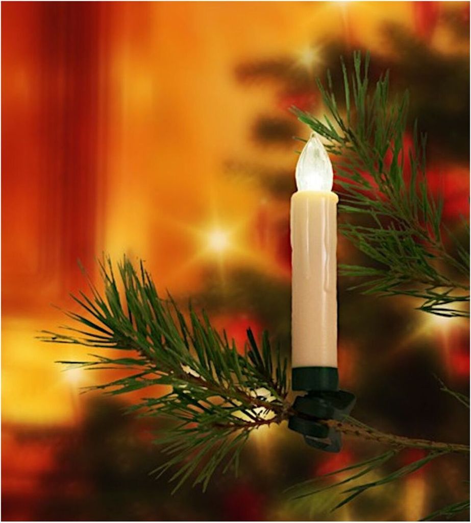 LED Weihnachtsbaumkerzen-Erweiterungsset 10teilig Produktbild 3