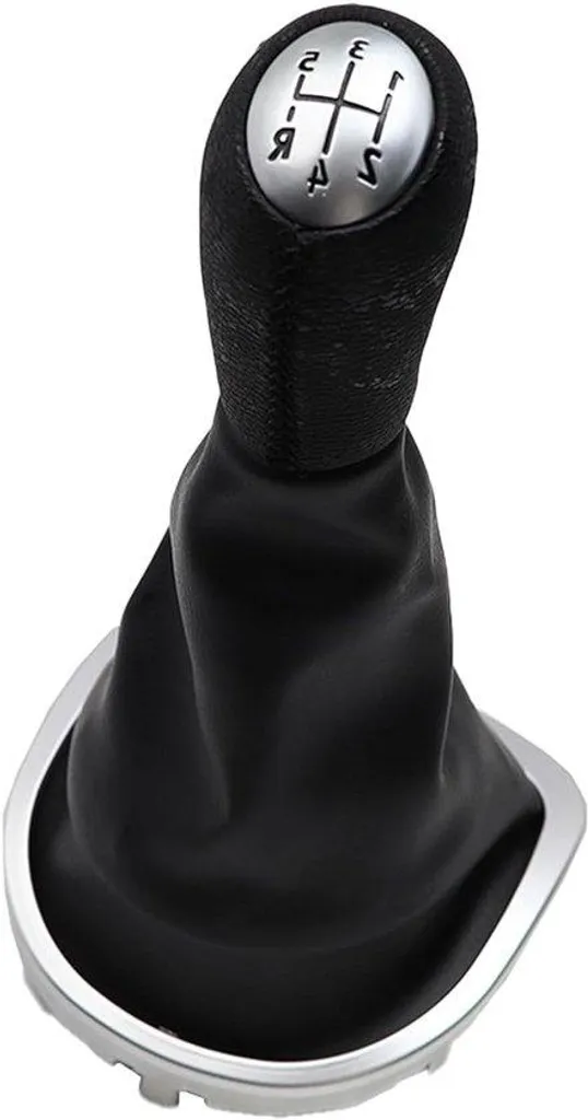Kit levier de vitesse 5 vitesses noir et soufflet de protection auto