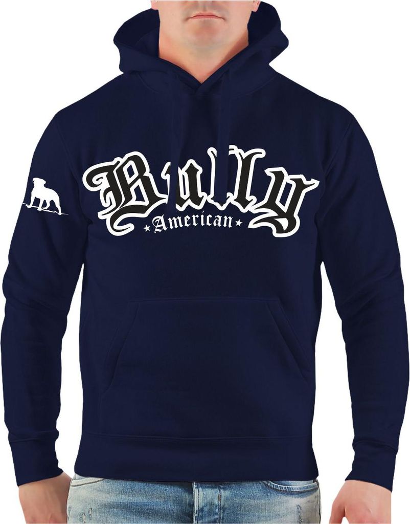 Herren Kapuzenpullover American Bully Logo