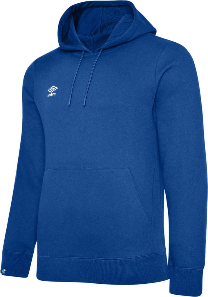 Umbro - "Club Leisure" Kapuzenpullover für Kinder UO290 (158) (Königsblau/Weiß)