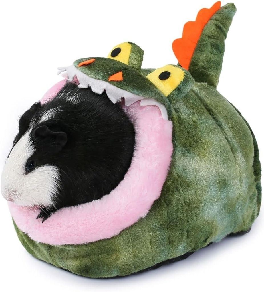 Janyoo Chinchilla Hedgehog Meerschweinchenbett, Accessoires, Käfig, Spielzeug, bärtiges Drachenhaus, Hamsterlebensraum, Frettchen, Ratte