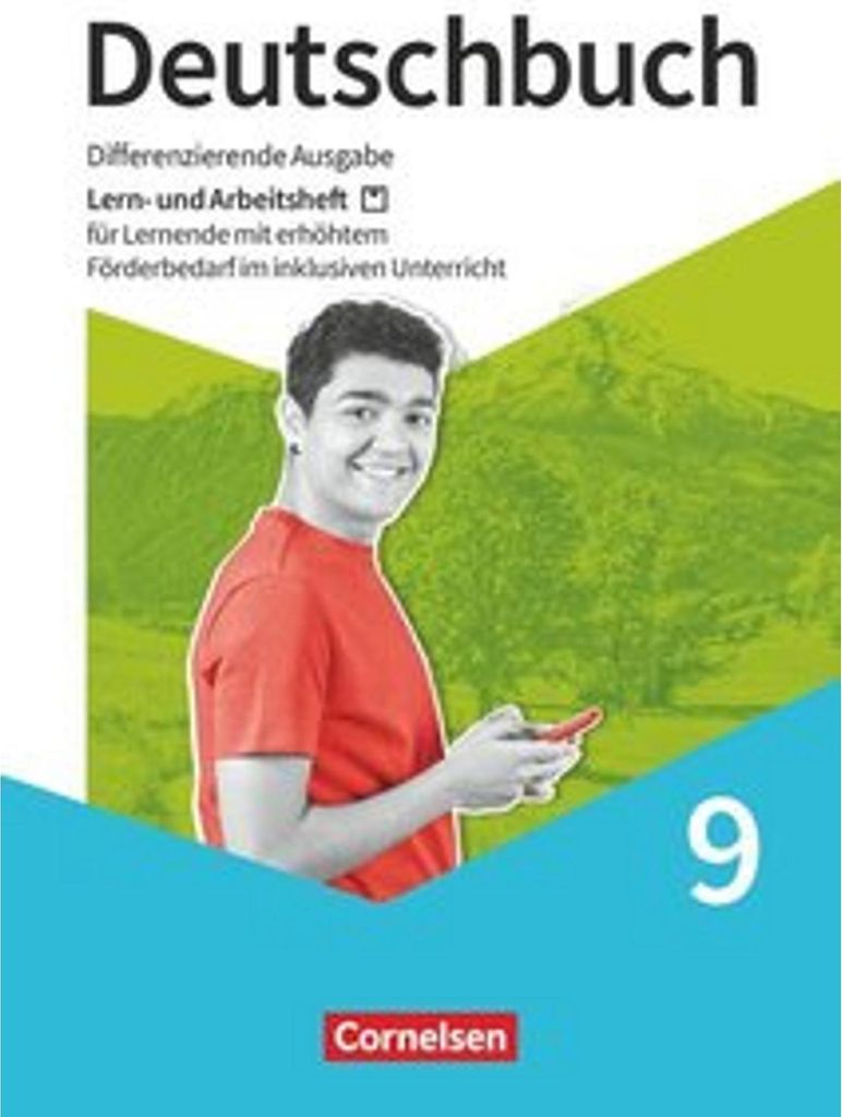 Deutschbuch 9. Schuljahr - Lern- und Arbeitsheft für Lernende mit erhöhtem Förderbedarf im inklusiven Unterricht