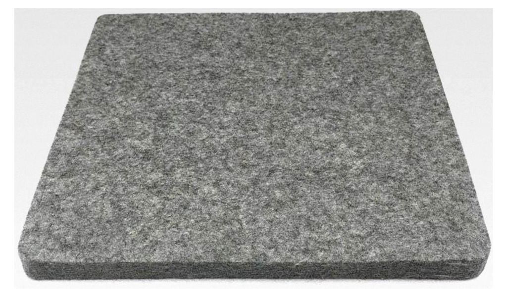 Bügelmatte aus Wolle 10 x 10 Zoll, 13 mm dick, Wollpressmatte für Quilting und Nähen