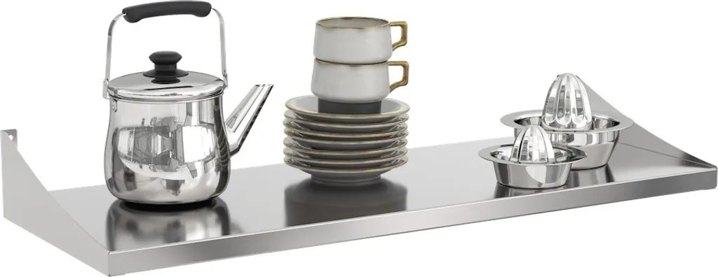 Étagère murale en inox anti-rouille pour éliminer le désordre