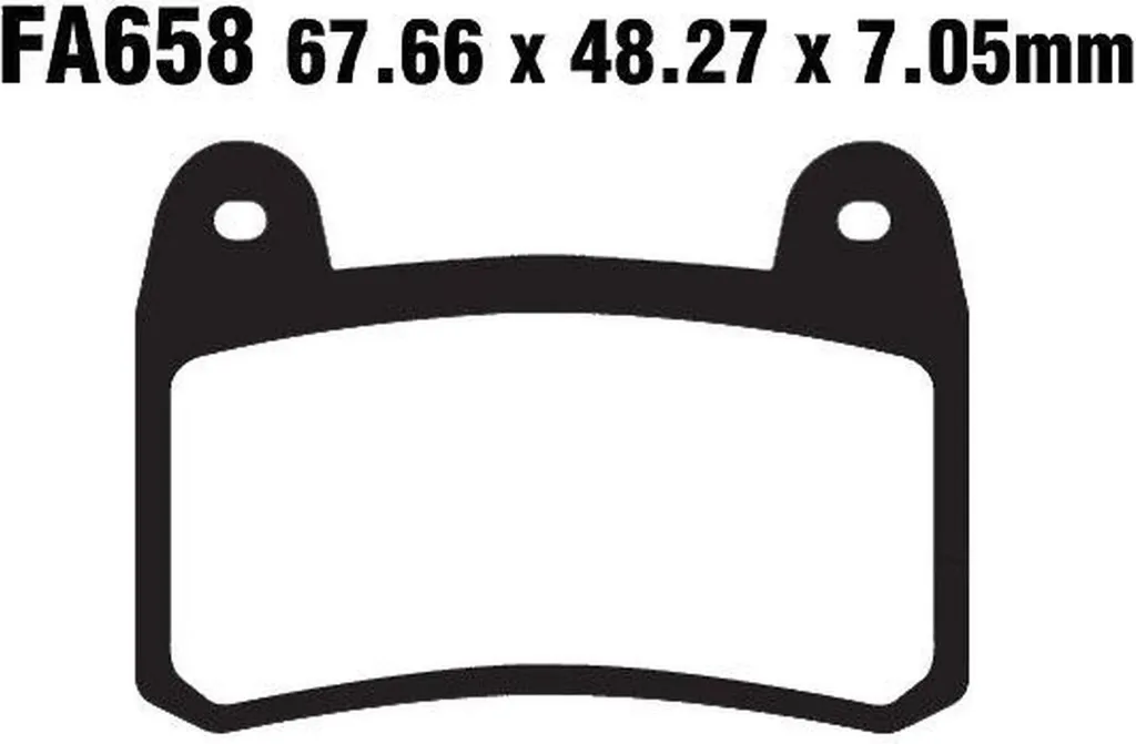 Jeu de plaquettes de frein moto Benelli BN 302 avant Pamoto de Rechange