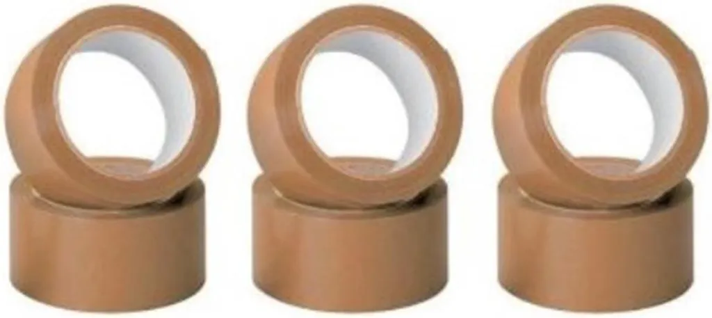 Ruban d'emballage Everglue 66m x 50mm - Ne se décolle plus des colis