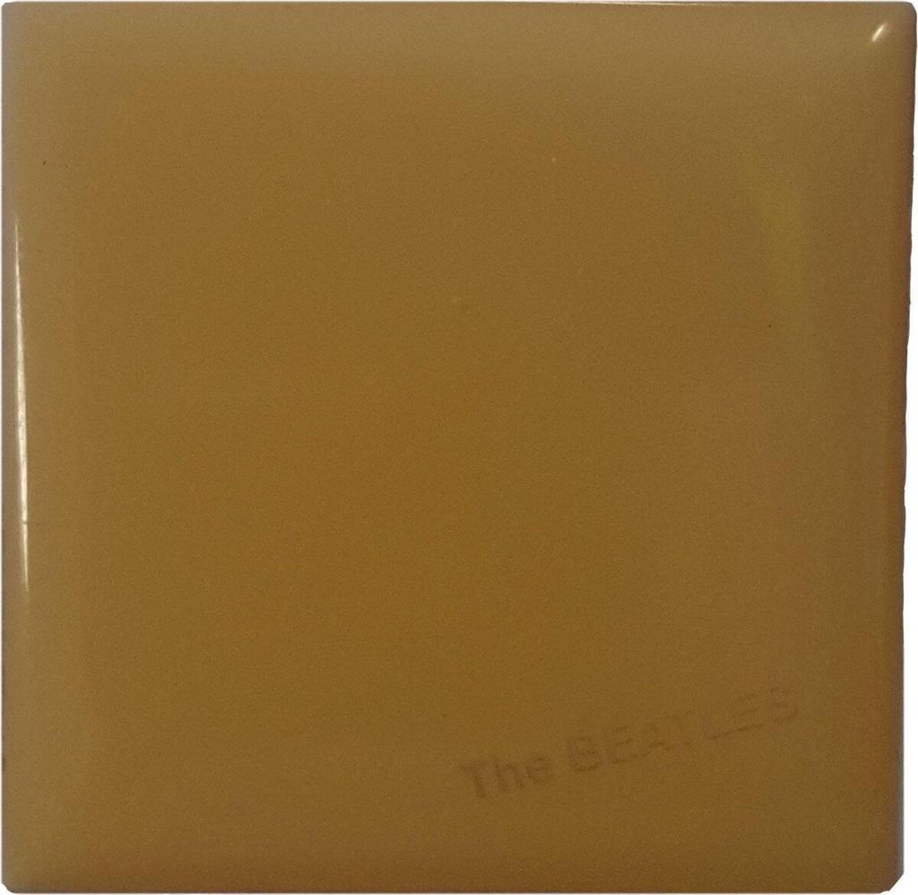The Beatles - Abzeichen "White Album" - Metall RO8677 (Einheitsgröße) (Braun)