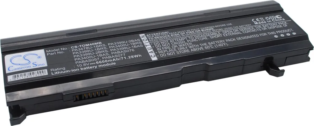 Batteria TECHTEK per Toshiba Dynabook CX/45A CX/47A | Alta Qualità