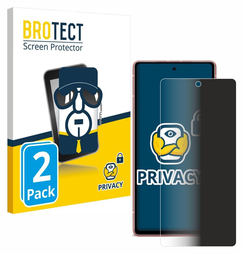 2x BROTECT Sichtschutzfolie für Google Pixel 7a Anti-Spy Produktbild 
