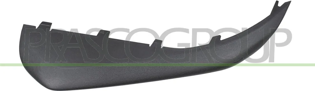 Spoiler avant droit Audi A1 GB : Lèvre de pare-chocs PRASCO AD1241803 Noir