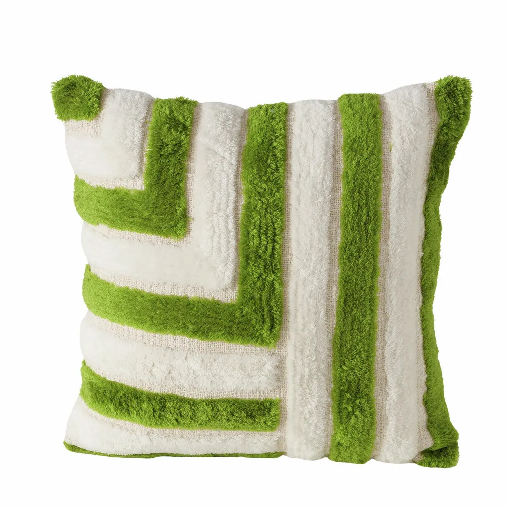 Petit coussin de canapé rectangulaire ELINO motif géométrique 50x30cm