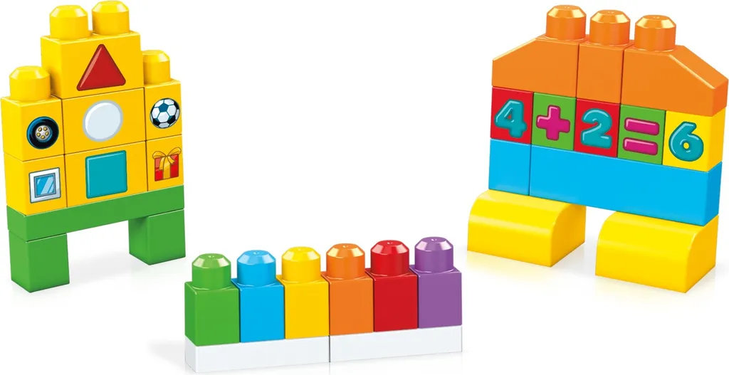 Sac de construction Mega Bloks multicolore de 150 pièces pour enfants