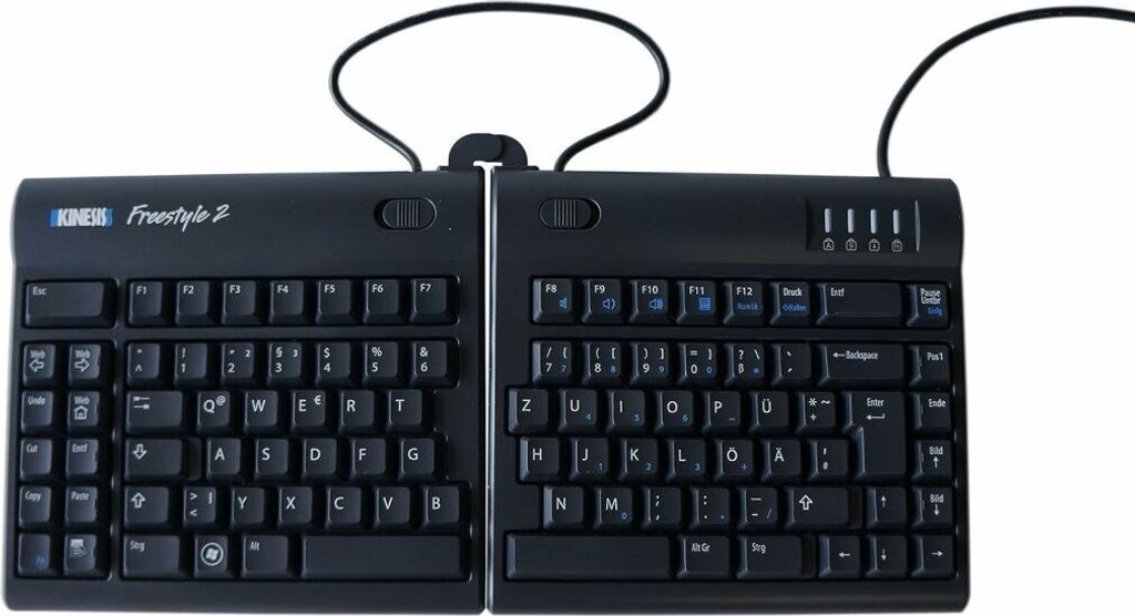 Klávesnice KINESIS Freestyle 2 ergonomická černá Obrázek produktu 