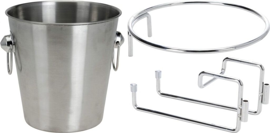Cheqo nerezový chladicí/ledový kbelík na šampaňské s Obrázek produktu 