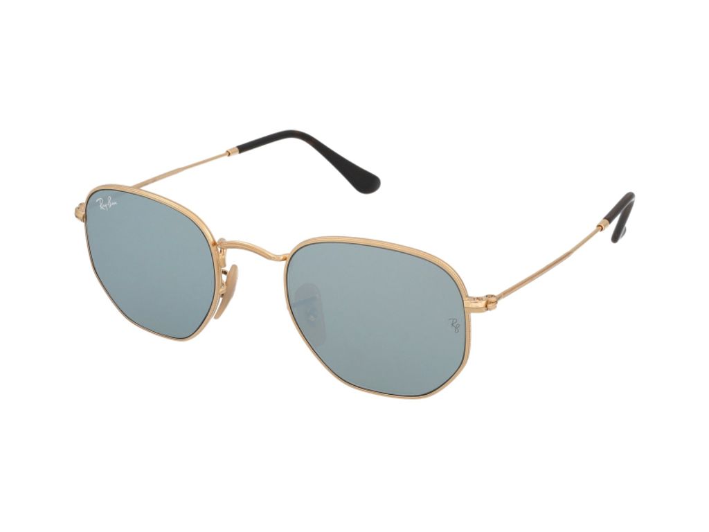 Ray-Ban 0RB3548N 001/30 Hexagon M Gold / Grey