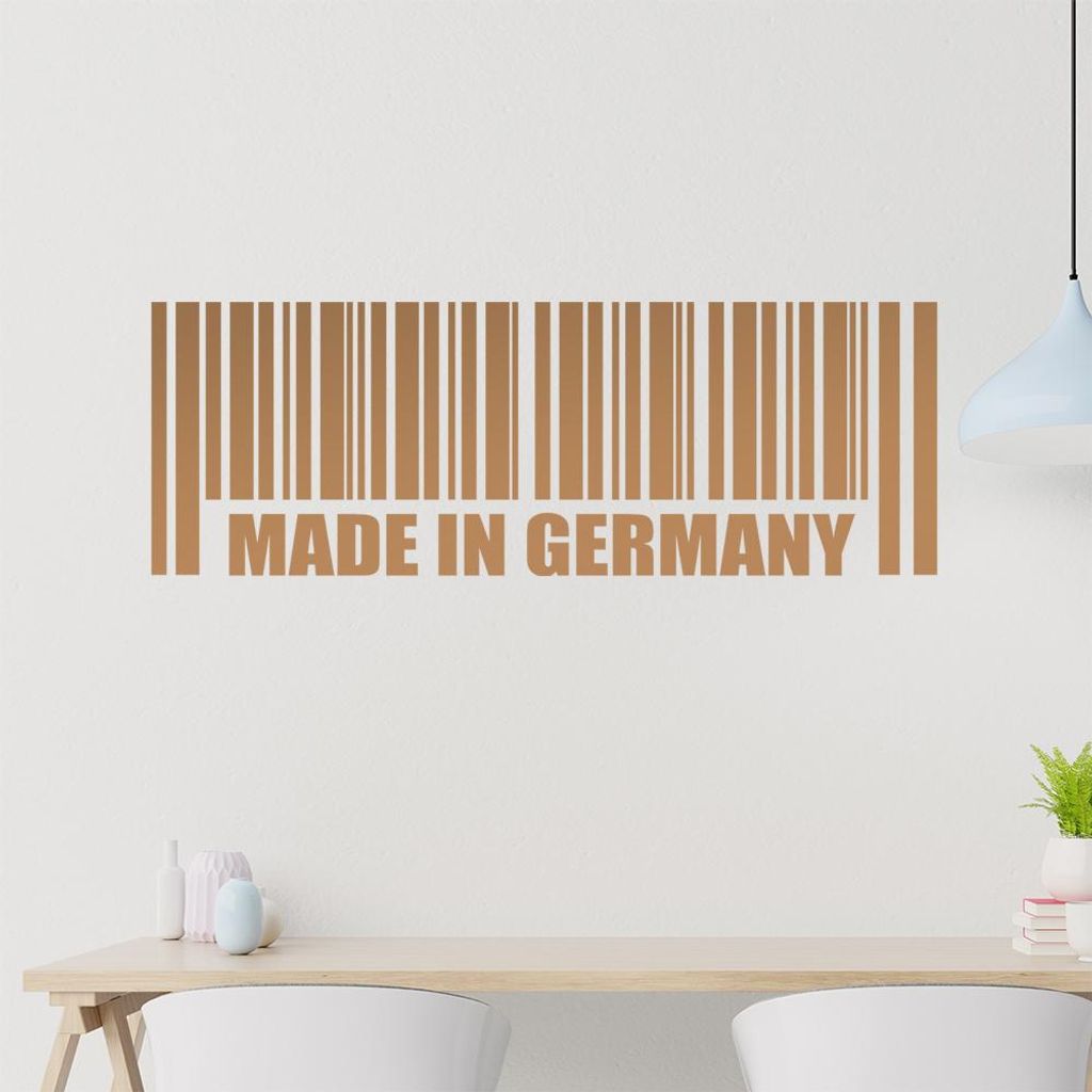 Germany Wandtattoo in 6 Größen - Wandaufkleber Wall Sticker - Dekoration, Küche, Wohnzimmer, Schlafzimmer, Badezimmer
