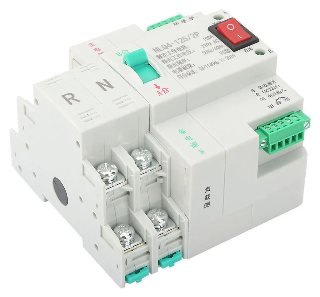Inverseur de Source Automatique 100A 230V pour Secours Électrique - 3