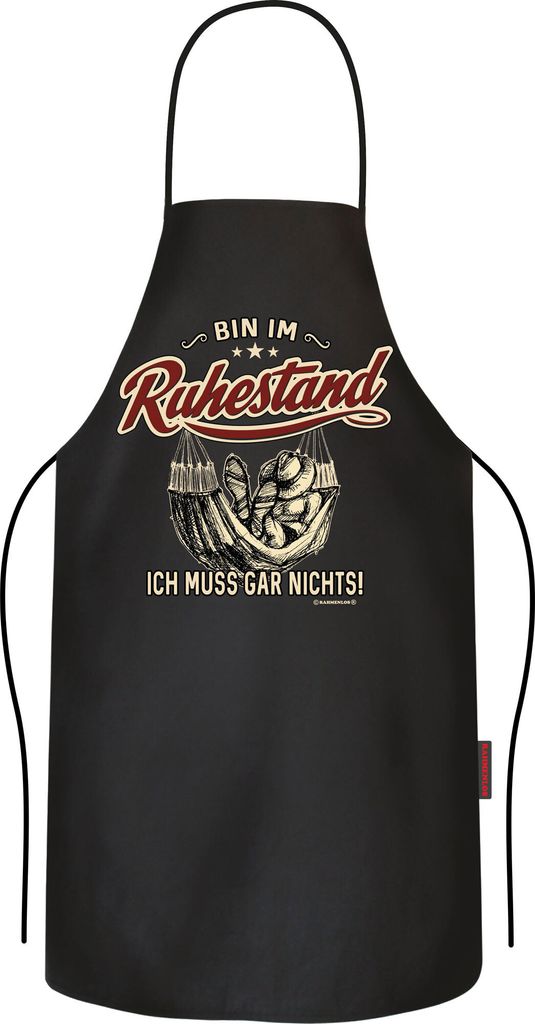 Ruhestand - Grillschürze - Rente - Schürze
