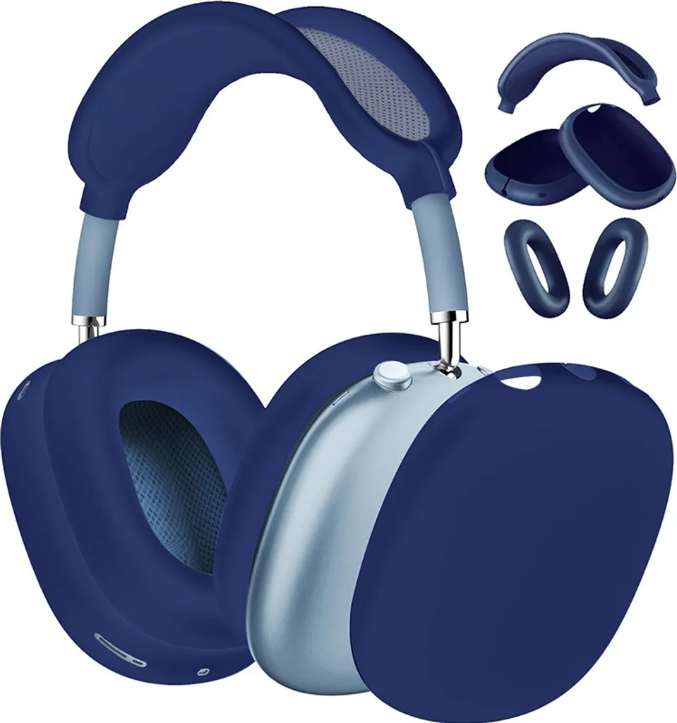 Custodia Protettiva AirPods Max INF Blu - Accessorio Silicone Antiurto