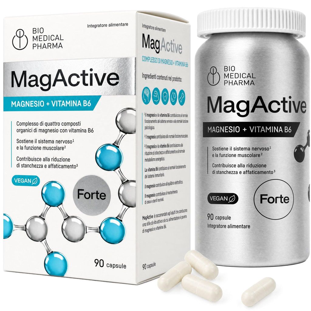 Komplex hořčíku s vitamínem B6 ve vysoké dávce – 4 Obrázek produktu 