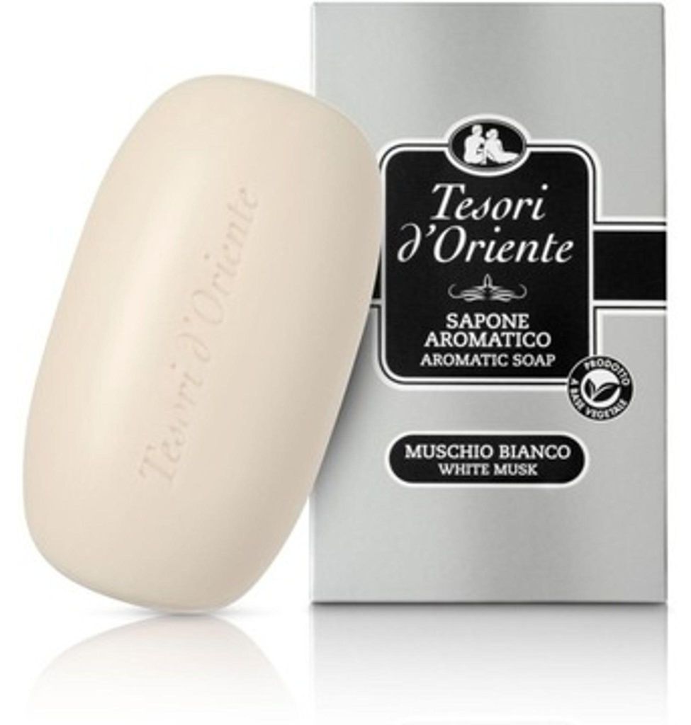 Tesori d'Oriente, Sapone al Muschio Bianco, 125g Immagine del prodotto 