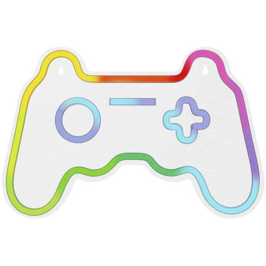 Forever Light Neon-LED RGB Gamepad | Pilot | Wielokolorowy Zdjęcie produktu 