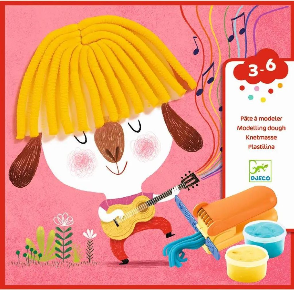 Jeu créatif « Coiffures farfelues », Djeco Image du produit 