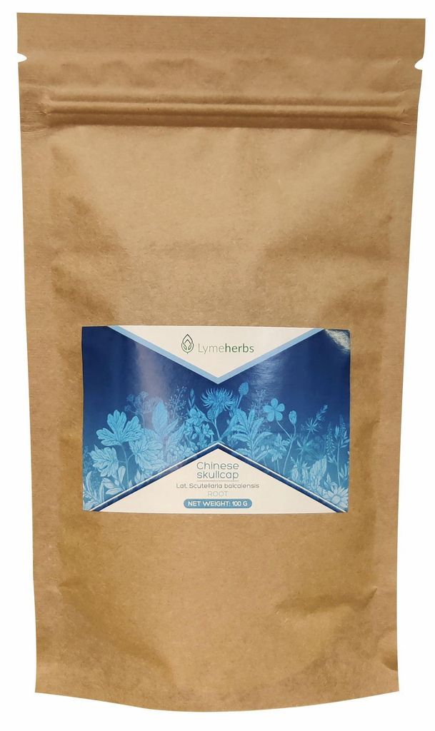 Scutellaria baicalensis (Chinese Skullcap), poeder (100g) Productafbeelding 