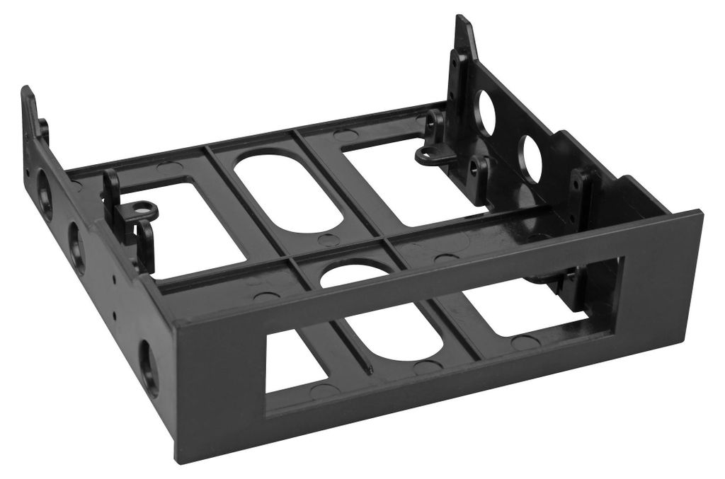DELOCK Cadre de montage 5,25" pour appareil 3,5" plastique Image du produit 