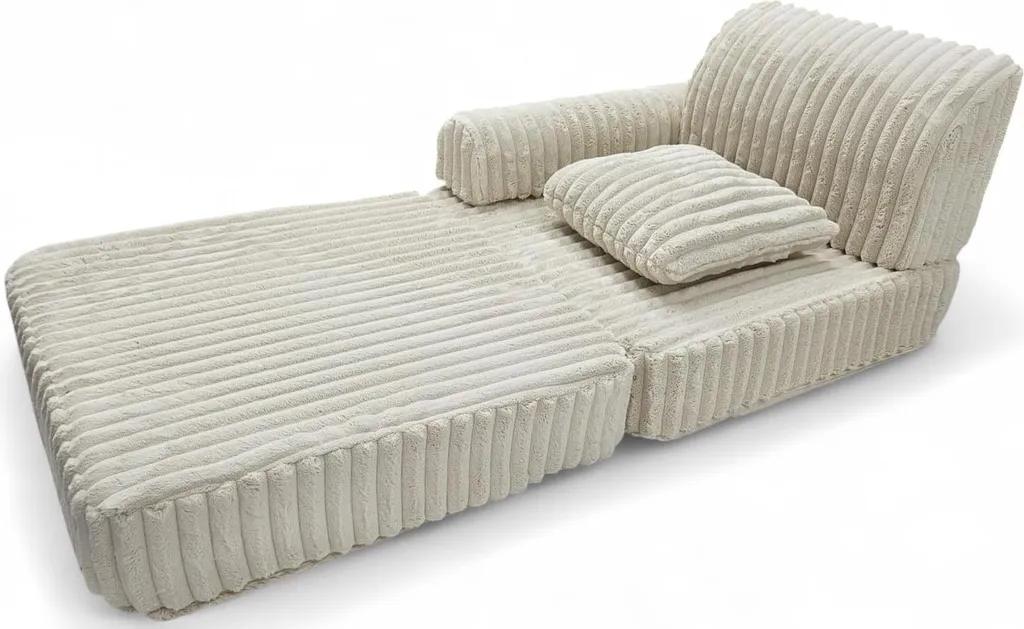 Canapé pour chambre d'enfant transformable en lit d'appoint avec briques