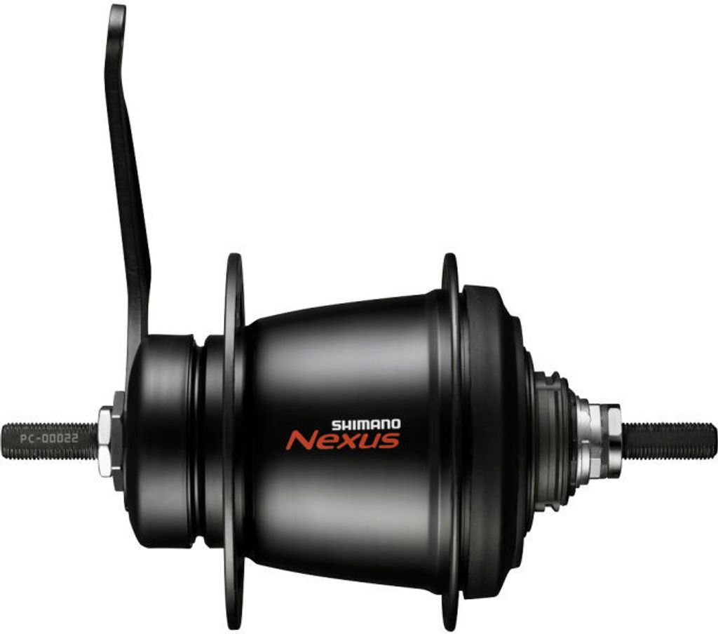 Shimano Nexus 7-Gangnabe SGC3001 Rücktritt Einbau 127mm 36Loch schwarz Voll