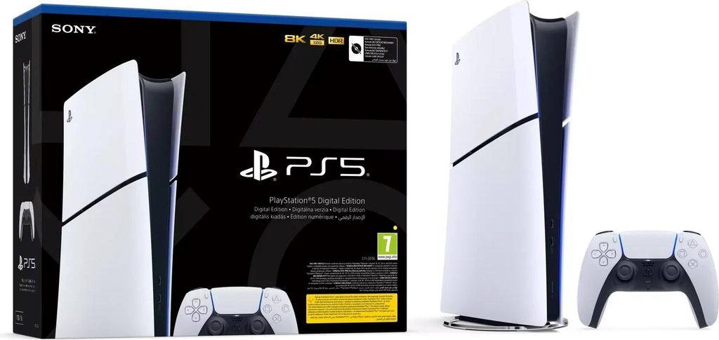 Console de jeux Sony PlayStation Digital Slim à châssis Image du produit 