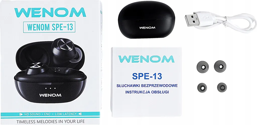 Casque sans fil étanche avec double micro haute définition série SPE - 13