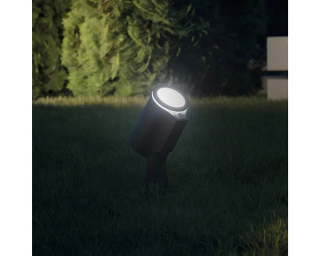 Projecteur extérieur Bluetooth Steinel Spot Garden Sensor Connect Noir LED