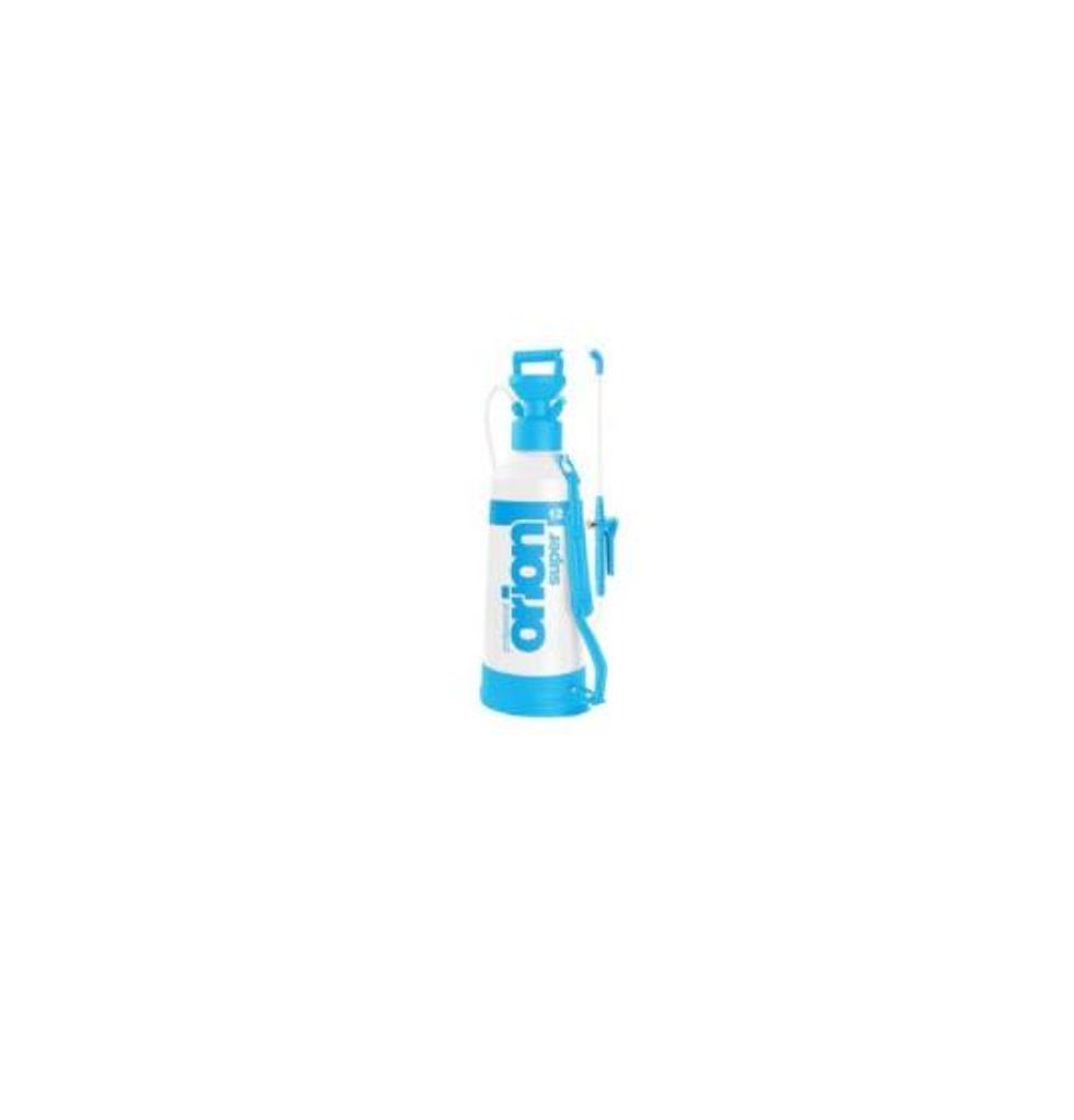 Kwazar 20010035 Pumpe Industriesprühgerät de Drucksprühgerät mit Viton-Dichtung Orion Pro Plus 12 L, blanco / blau, 24 x 24 x 75 cm