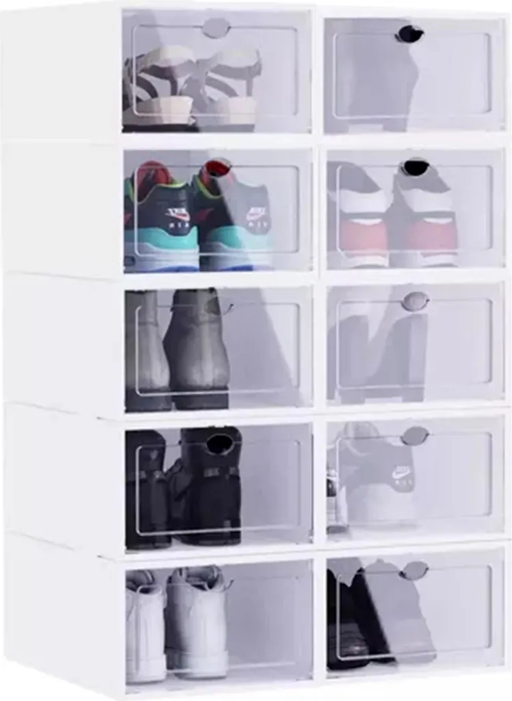 Rangement chaussures modulaire pour entrée étroite et dressing moderne - 6
