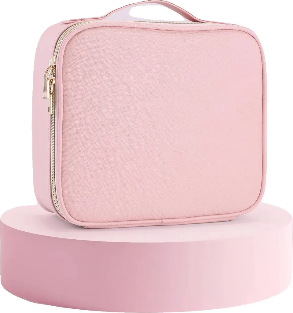 Trousse à maquillage rose : fini le désordre avec ce rangement étanche