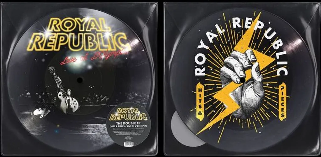 Vinyle Rare Royal Republic Picture Disc Edition Limitée Double EP LP