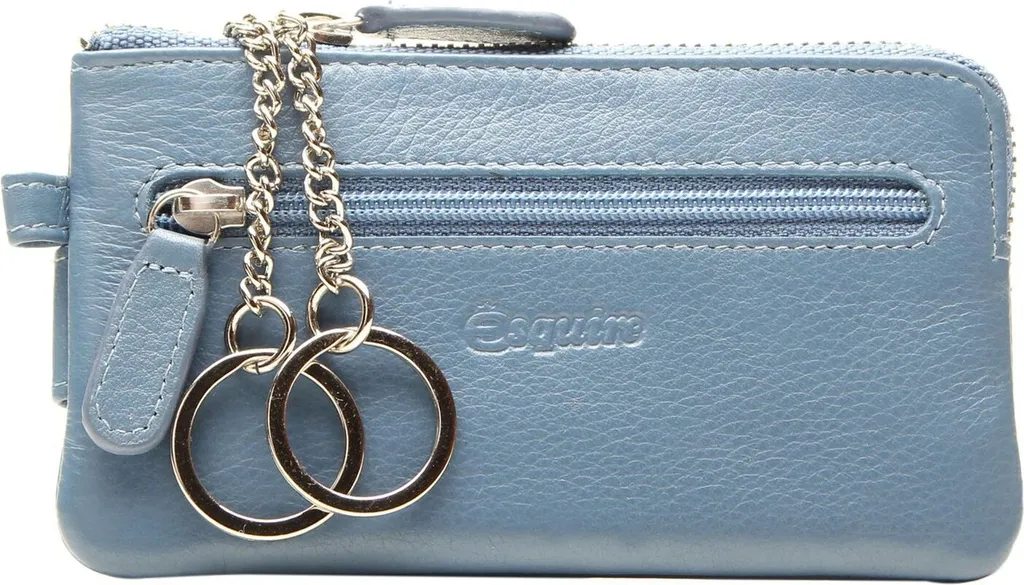 Esquire Viktoria 62 Key Case Blue | Astuccio Chiavi in Pelle Pregiata