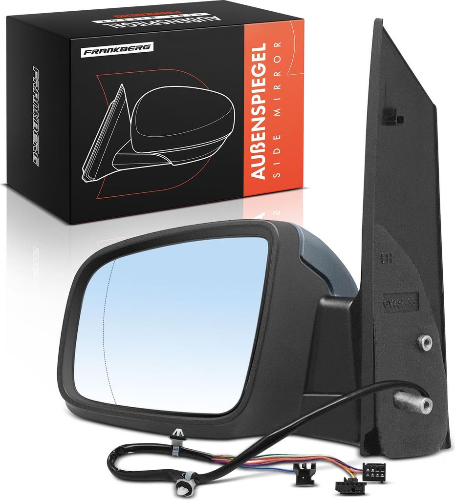 Frankberg 1x Außenspiegel Links für Mercedes-Benz Viano W639 Vito 2003-2014