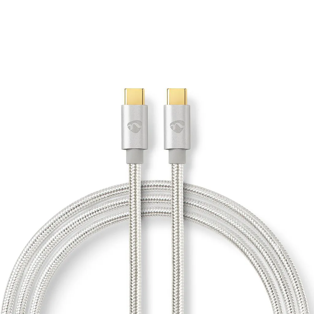 Cavo USB-C 1m Argento 100W - Risolvi i problemi di ricarica