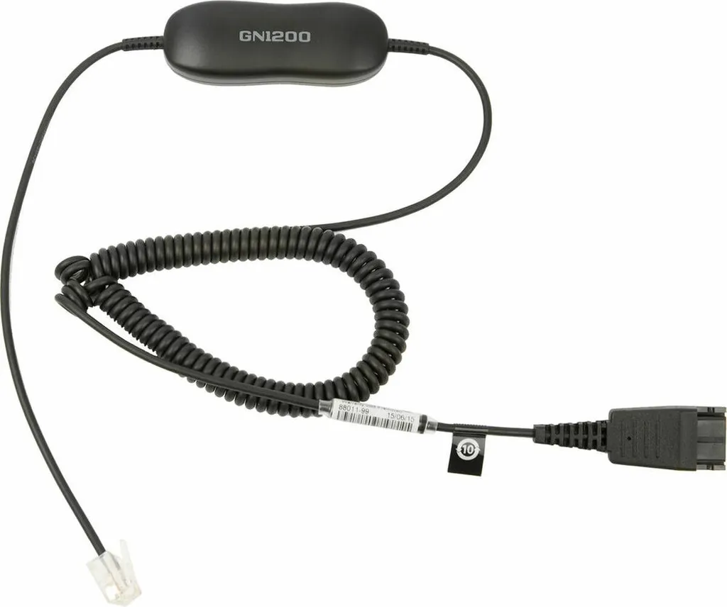 Câble de Connexion Casque Jabra 88011-99 pour Standardiste et Bureau