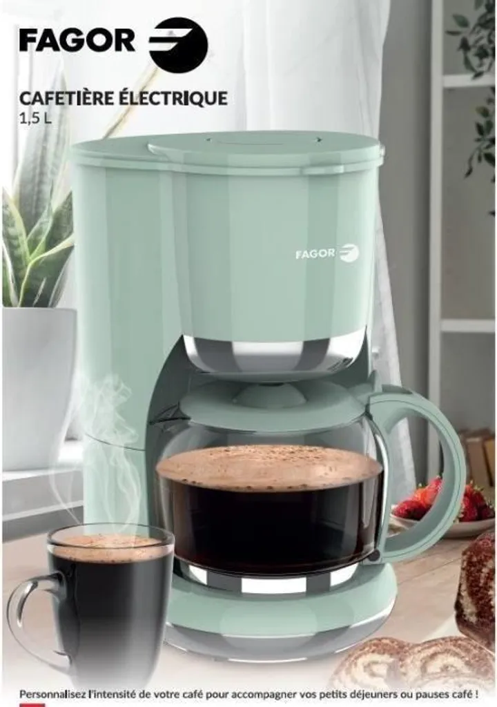 Caffettiera FAGOR FG1560 1.5L: Il Meglio per il tuo Brunch a Casa - 2