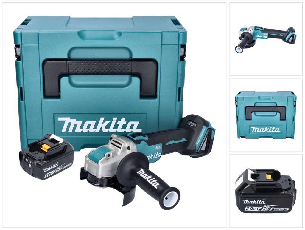 Makita DGA521F1X1J Meuleuse d'angle sans fil 125 mm 18V - Image du produit 